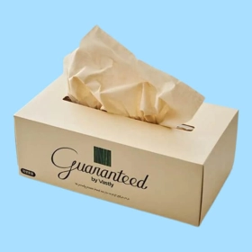 Custom Kraft Tissue Cover Packaging