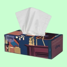 Custom printed Tissue Cover Packaging