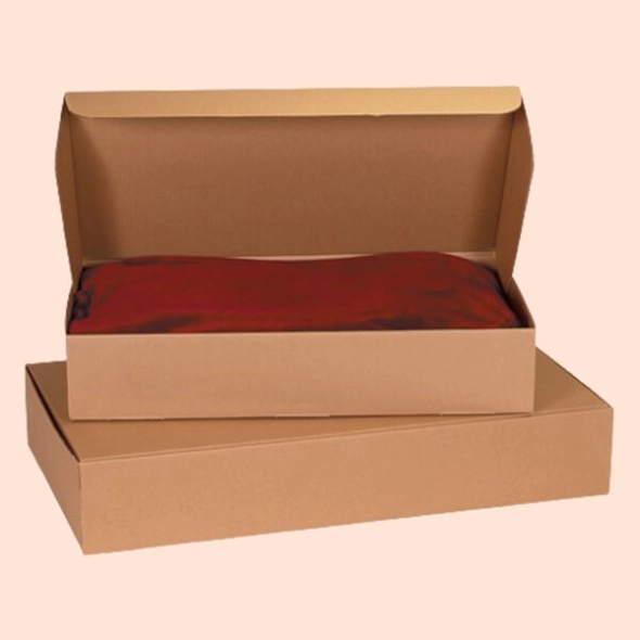 Custom Kraft Long Coats Packaging