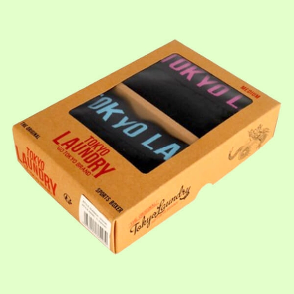 Custom Printed Men’s Shorts Packaging