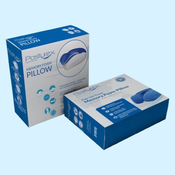 Custom Printed Neck Pillow Packaging