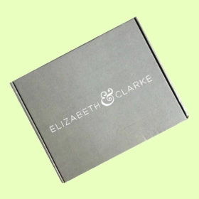 printed racerback bralette packaging