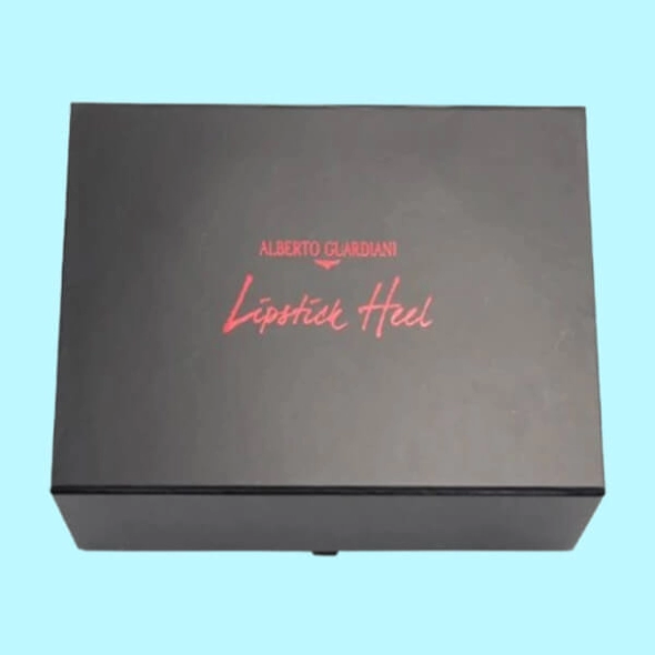 custom printed rigid shoe packaging