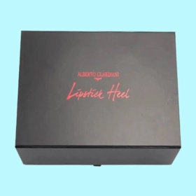 custom printed rigid shoe packaging