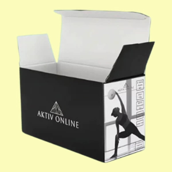 custom sportswear boxes with logo