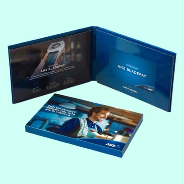 custom printed video book packaging